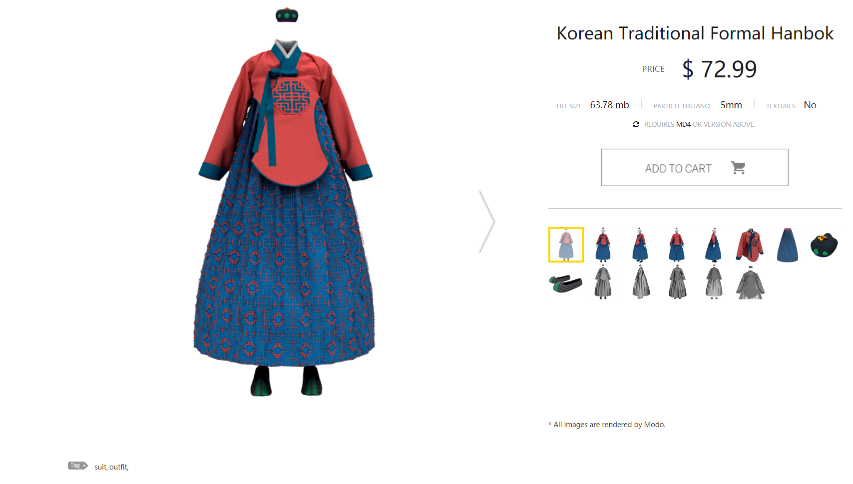 MD韩服正装女版工程源文件_8720-PTT_CG资产素材_严控质量_让CG社区更有趣