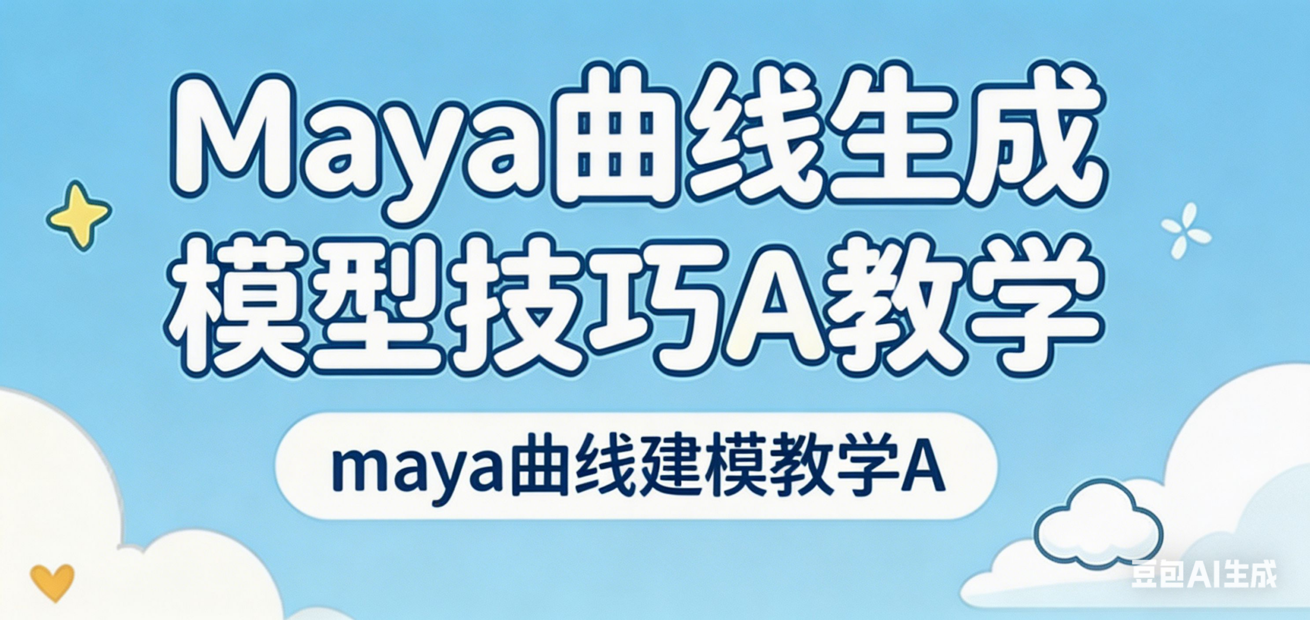 Maya曲线生成模型技巧A-PTT_CG资产素材_严控质量_让CG社区更有趣